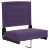 Flash Furniture Grandstand Comfort Seats by Flash Dark Purple Stadium Chair, Model# XU-STA-DKPUR-GG