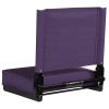 Flash Furniture Grandstand Comfort Seats by Flash Dark Purple Stadium Chair, Model# XU-STA-DKPUR-GG 4