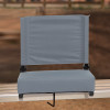 Flash Furniture Grandstand Comfort Seats by Flash Gray Stadium Chair, Model# XU-STA-GY-GG 2