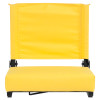 Flash Furniture Grandstand Comfort Seats by Flash Yellow Stadium Chair, Model# XU-STA-YL-GG 6
