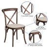 Flash Furniture HERCULES Series Early Amer. Cross Back Chair, Model# XU-X-EA-NTC-GG 3