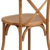 Flash Furniture HERCULES Series Oak Cross Back Chair, Model# XU-X-OAK-GG 6