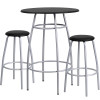 Flash Furniture Black Bar Height Table Set, Model# YB-YJ922-GG