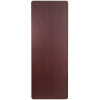 Flash Furniture 36x96 Mahogany Wood Fold Table, Model# YT-3696-HIGH-WAL-GG 2