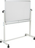 Flash Furniture HERCULES Series 45.25"W x 54.75"H White Board, Model# YU-YCI-001-GG