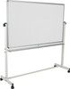 Flash Furniture HERCULES Series 64.25"W x 64.75"H White Board, Model# YU-YCI-005-GG