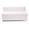 Flash Furniture HERCULES Alon Series White Leather Recep Set, 6 PC, Model# ZB-803-500-SET-WH-GG 5
