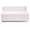 Flash Furniture HERCULES Alon Series White Leather Recep Set, 6 PC, Model# ZB-803-700-SET-WH-GG 3