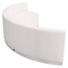 Flash Furniture HERCULES Alon Series White Leather Recep Set, 3 PC, Model# ZB-803-740-SET-WH-GG 3