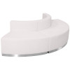 Flash Furniture HERCULES Alon Series White Leather Recep Set, 3 PC, Model# ZB-803-800-SET-WH-GG 5