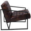 Flash Furniture HERCULES Madison Series Bomber Jacket Leather Chair, Model# ZB-8522-BJ-GG 7