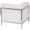 Flash Furniture HERCULES Imagination Series White Corner Leather Chair, Model# ZB-IMAG-LEFT-CORNER-WH-GG 2