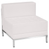 Flash Furniture HERCULES Imagination Series White Leather Lounge Set, 6 PC, Model# ZB-IMAG-SET20-WH-GG 3