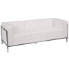 Flash Furniture HERCULES Imagination Series White Leather Lounge Set, 6 PC, Model# ZB-IMAG-SET20-WH-GG 5