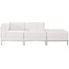 Flash Furniture HERCULES Imagination Series White Leather Lounge Set, 3 PC, Model# ZB-IMAG-SET6-WH-GG 2