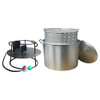 King Kooker 90 Qt Outdoor Double Jet Cooker Kit, Model# 9013N