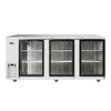 Atosa 90" Back Bar Cooler w/ Glass Doors, Model# MBB90GGR