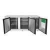 Atosa 90" Back Bar Solid Door Cooler, Model# MBB90GR