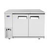 Atosa 48" Shallow Depth Back Bar Cooler w/ Solid Doors, Model# SBB48GRAUS1