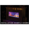 36" Cedar Creek Outdoor Gas Fireplace, Model# RFP36LECONLED