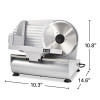 Weston 7.5" Food Slicer w/ Serrated Blade (200 watt), Model# 61-0750-W