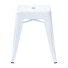 Flash Furniture 18" Table Height Stool White Set of 4, Model# ET-BT3503-18-WH-GG