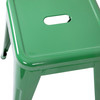 Flash Furniture 18" Table Height Stool Green Set of 4, Model# ET-BT3503-18-GN-GG