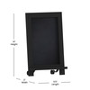 Flash Furniture Canterbury 9.5" x 14" 10 PK Black Chalkboards, Model# 10-HFKHD-GDIS-CRE8-222315-GG