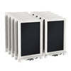 Flash Furniture Canterbury 12" x 17" 10 PK Whitewash Chalkboards, Model# 10-HFKHD-GDIS-CRE8-522315-GG