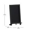 Flash Furniture Canterbury 12" x 17" 10 PK Black Chalkboards, Model# 10-HFKHD-GDIS-CRE8-722315-GG