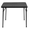 Flash Furniture Mindy Kids Black Folding Table, Model# JB-TABLE-BK-GG