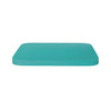 Flash Furniture Perry Poly Resin Wood Square Seat w/ Rounded Edges for Colorful Metal Barstools in Mint, Model# 4-JJ-SEA-PL02-MINT-GG