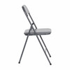 Flash Furniture Madison 5 Piece Gray Folding Card Table & Chair Set, Model# JB-1-GY-GG