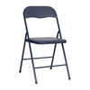 Flash Furniture Madison 5 Piece Navy Folding Card Table & Chair Set, Model# JB-1-NV-GG