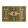 Flash Furniture Lodi Collection Southwestern 2' x 3' Green Area Rug Olefin Rug w/ Jute Backing for Hallway, Entryway, Bedroom, Living Room, Model# OKR-RG1113-23-GN-GG