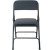 Flash Furniture Advantage Black Padded Metal Folding Chair Black 1-in Fabric Seat, Model# DPI903F-BLKBLK