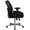 Flash Furniture HERCULES Series 24/7 Intensive Use Big & Tall 500 lb. Rated Black Mesh Executive Ergonomic Office Chair w/ Ratchet Back, Model# GO-99-3-GG