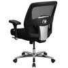 Flash Furniture HERCULES Series 24/7 Intensive Use Big & Tall 500 lb. Rated Black Mesh Executive Ergonomic Office Chair w/ Ratchet Back, Model# GO-99-3-GG