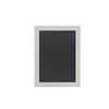 Flash Furniture Canterbury 18" x 24" White Wall Mount Magnetic Chalkboard Sign w/ Eraser, Hanging Wall Chalkboard Memo Board for Home, School, or Business, Model# HGWA-GDIS-CRE8-954315-GG