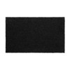 Flash Furniture Harbold 18" x 30" Indoor/Outdoor Solid Natural Coir Doormat w/ Non-Slip Backing in Black, Model# FW-FWGE4819-BK-GG