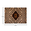Flash Furniture Marana Collection Southwestern 5' x 7' Brown Area Rug Olefin Rug w/ Cotton Backing Entryway, Living Room, Bedroom, Model# OK-BEI-7147A-HARDAL-57-BR-GG