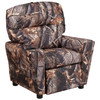 Flash Furniture Chandler Contemporary Camouflaged Fabric Kids Recliner w/ Cup Holder, Model# BT-7950-KID-CAMO-GG
