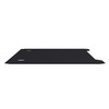 Flash Furniture Fisher Black Mega Size Extended Gaming Mouse Pad w/ Anti-Slip Rubber Base & Micro Weave Top, Large Home Office Desk Mat, 45.75"W x 23.5"D x .125"H, Model# NAN-GM1030-BK-GG