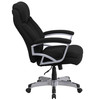 Flash Furniture HERCULES Series Big & Tall 500 lb. Rated Black Fabric Executive Swivel Ergonomic Office Chair w/ Arms, Model# GO-1850-1-FAB-GG