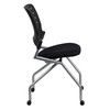 Flash Furniture Galaxy Mobile Nesting Chair w/ Black Fabric Seat, Model# WL-A224V-GG