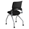 Flash Furniture Galaxy Mobile Nesting Chair w/ Black Fabric Seat, Model# WL-A224V-GG