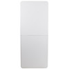 Flash Furniture Kathryn 6-Foot Bi-Fold Granite White Plastic Folding Table, Model# RB-3072FH-GG