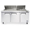 Atosa 72'' Mega Top Prep Table, Model# MSF8308GR