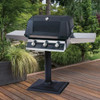 MHP Propane Grill Tri Cast Burners Sear Magic Patio Base, Model# W3G4DDPS-MPB