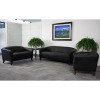 Flash Furniture HERCULES Imperial Series Reception Set in Brown Model 111-SET-BK-GG 2